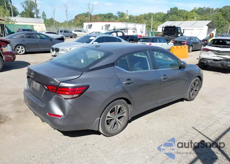 2021 Nissan Sentra Sv Xtronic Cvt z USA, uszkodzony, nr VIN 3N1AB8CV4MY234855